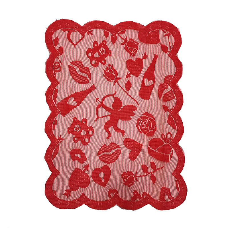 Valentine placemat for festival decoration